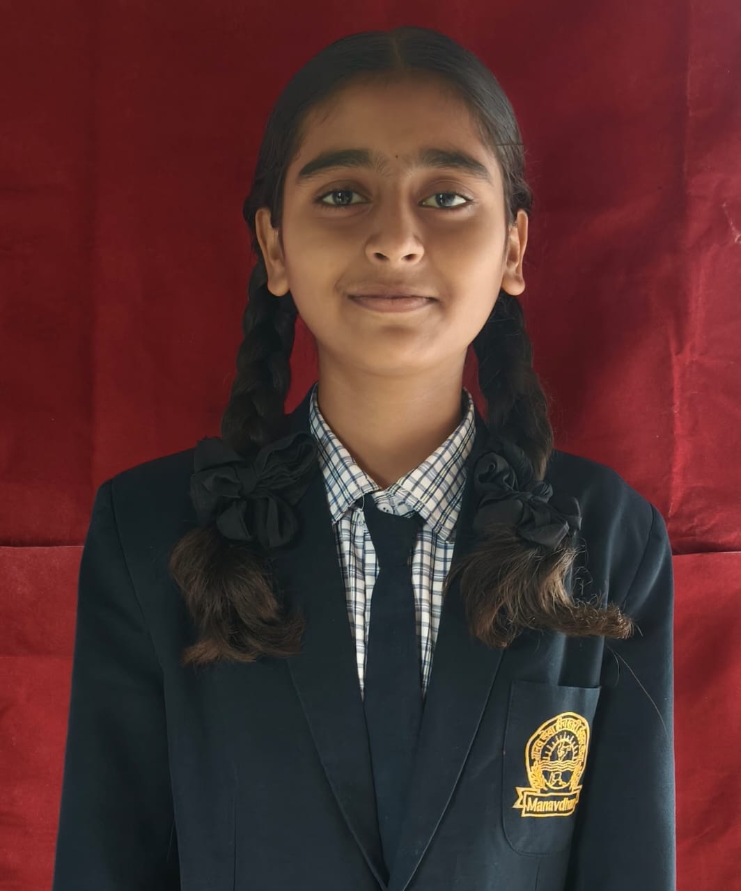 Manvi Gavate Blue House Captain